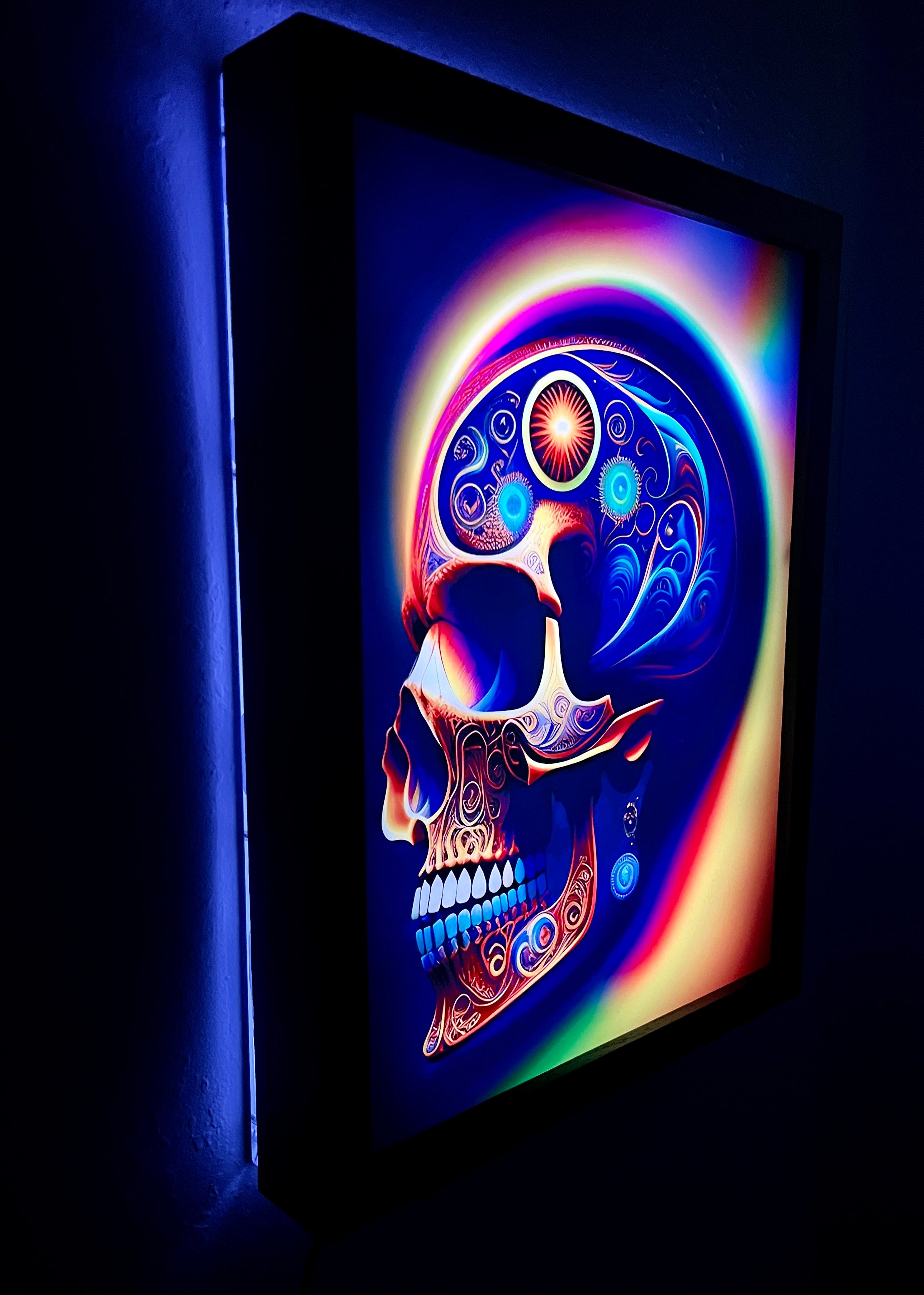 Cyber Punk Lighted Wall Art