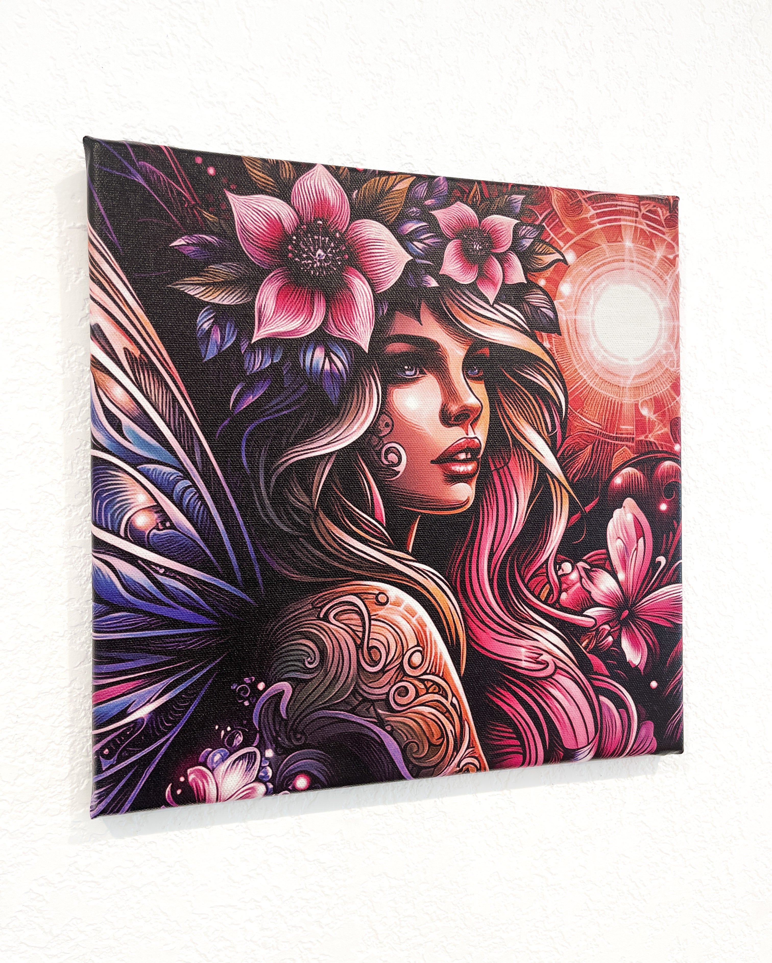 Fairy Girl Canvas Sign