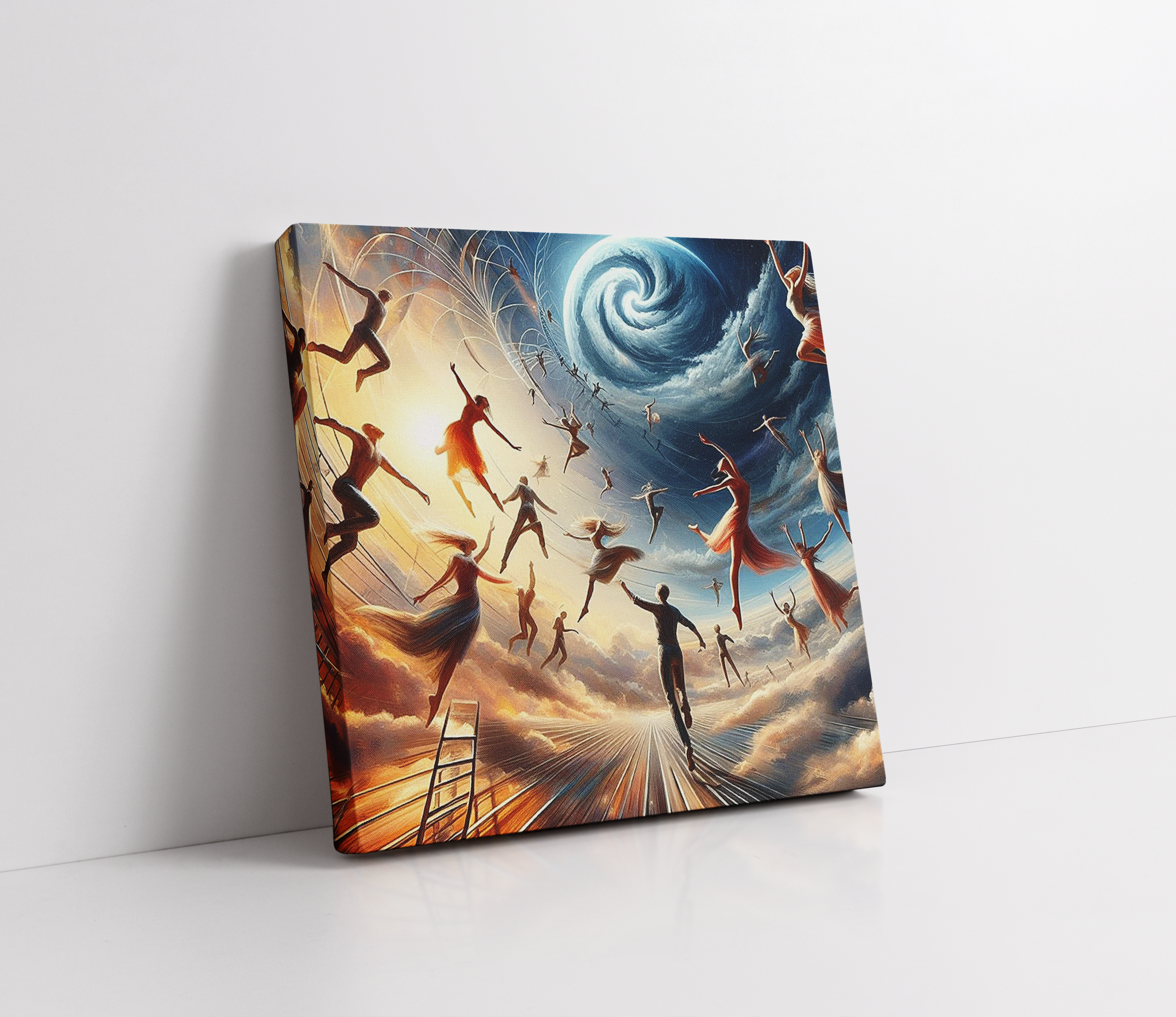 Dancing in the Sky Wrapped Canvas Sign