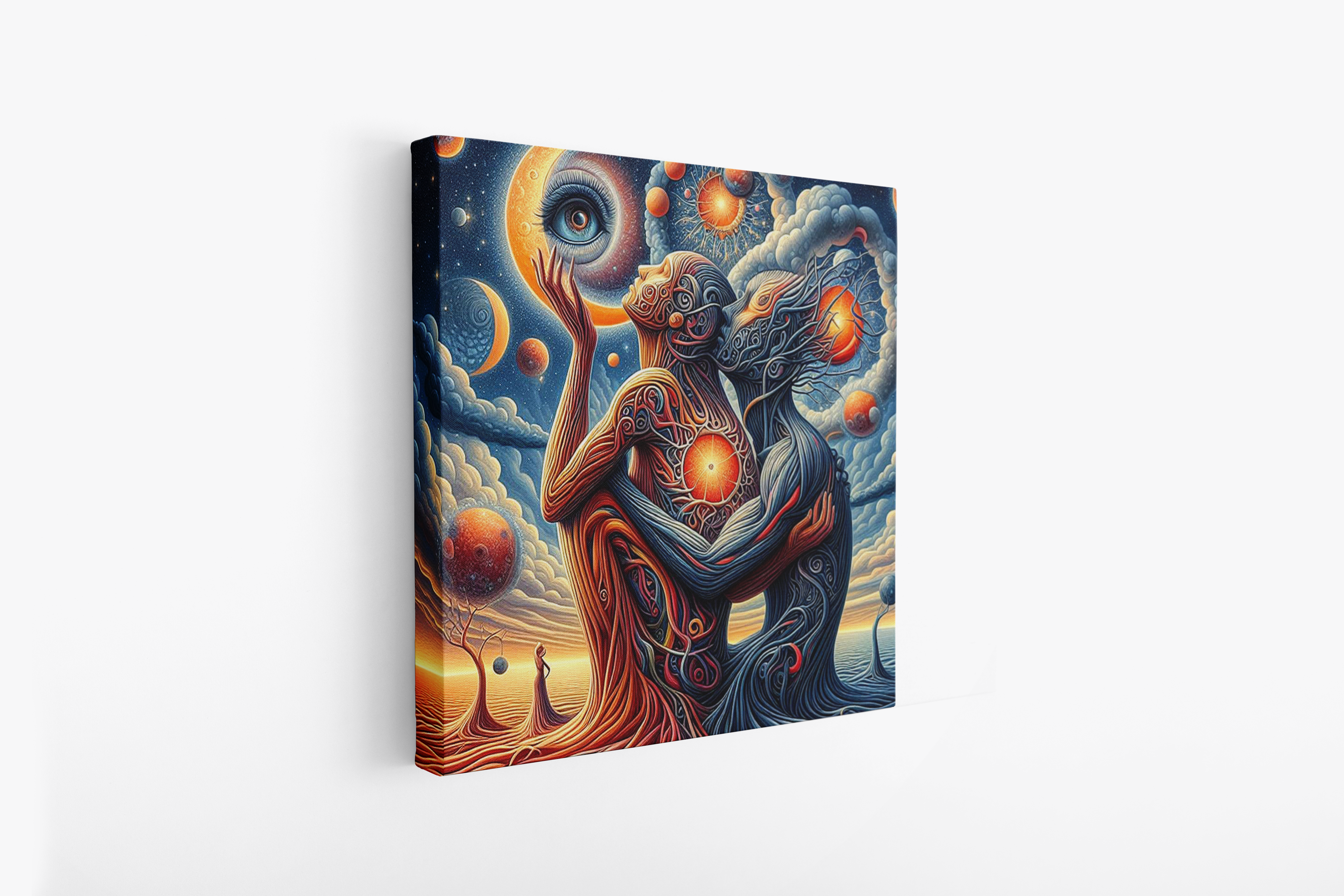 Dreams Wrapped In Mine Canvas Art